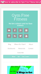 Mobile Screenshot of gymfreefit.com